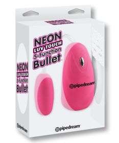 Neon Luv Touch 5 Function Bullet (Option: Pink)